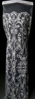 Beautiful embroidery lace fabric