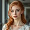 redhead wedding designer