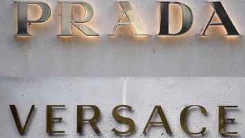 prada versace logo